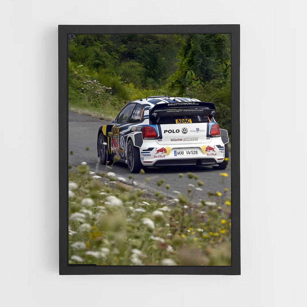 Poster Pétales de Vitesse – affiche Volkswagen (vue 2)
